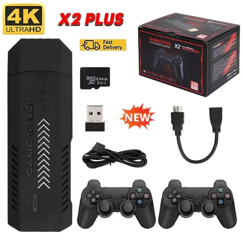 Retro Gaming N64 - X2Plus GD10 Pro 4K เกมสติ๊ก 3D