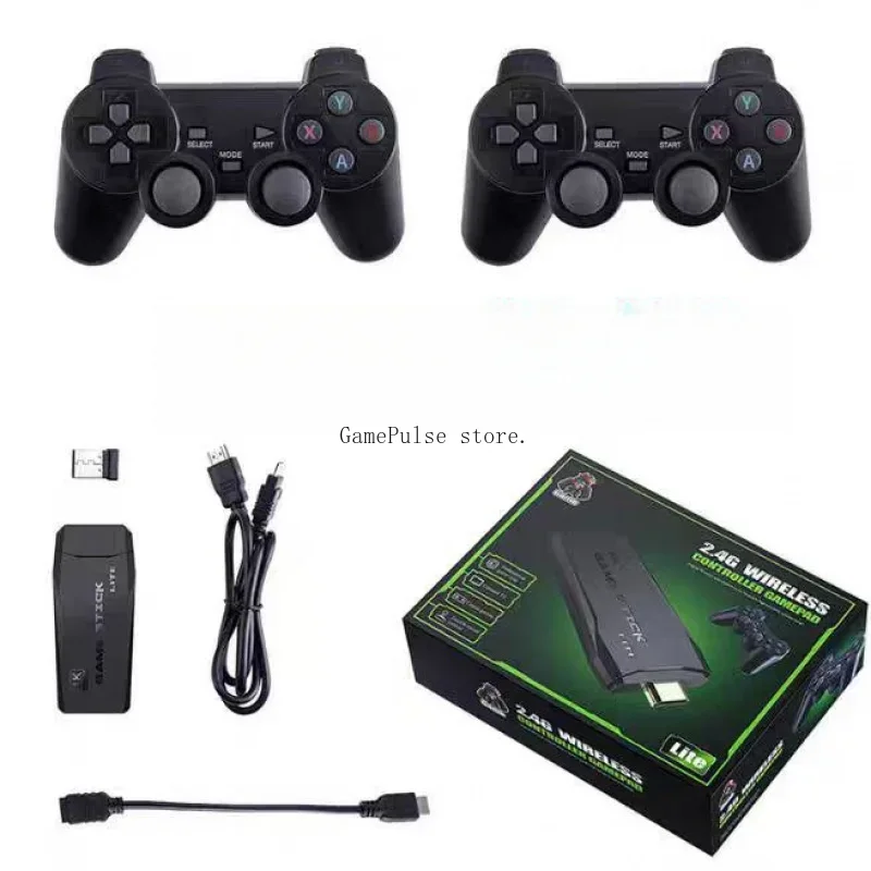 Retro Gaming N64 - เครื่องเล่นเกม M8 Home Gamer สไตล์เรโทร HDMI