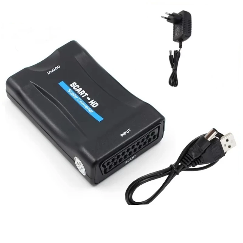 Scart To Hdmi - ตัวแปลงสัญญาณ SCART เป็น HD แบบใช้พลังงาน USB