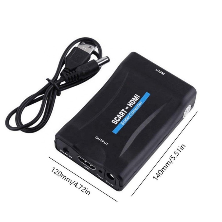 ตัวแปลงสัญญาณ SCART เป็น HDMI  - Scart To Hdmi บทวิจารณ์และราคา