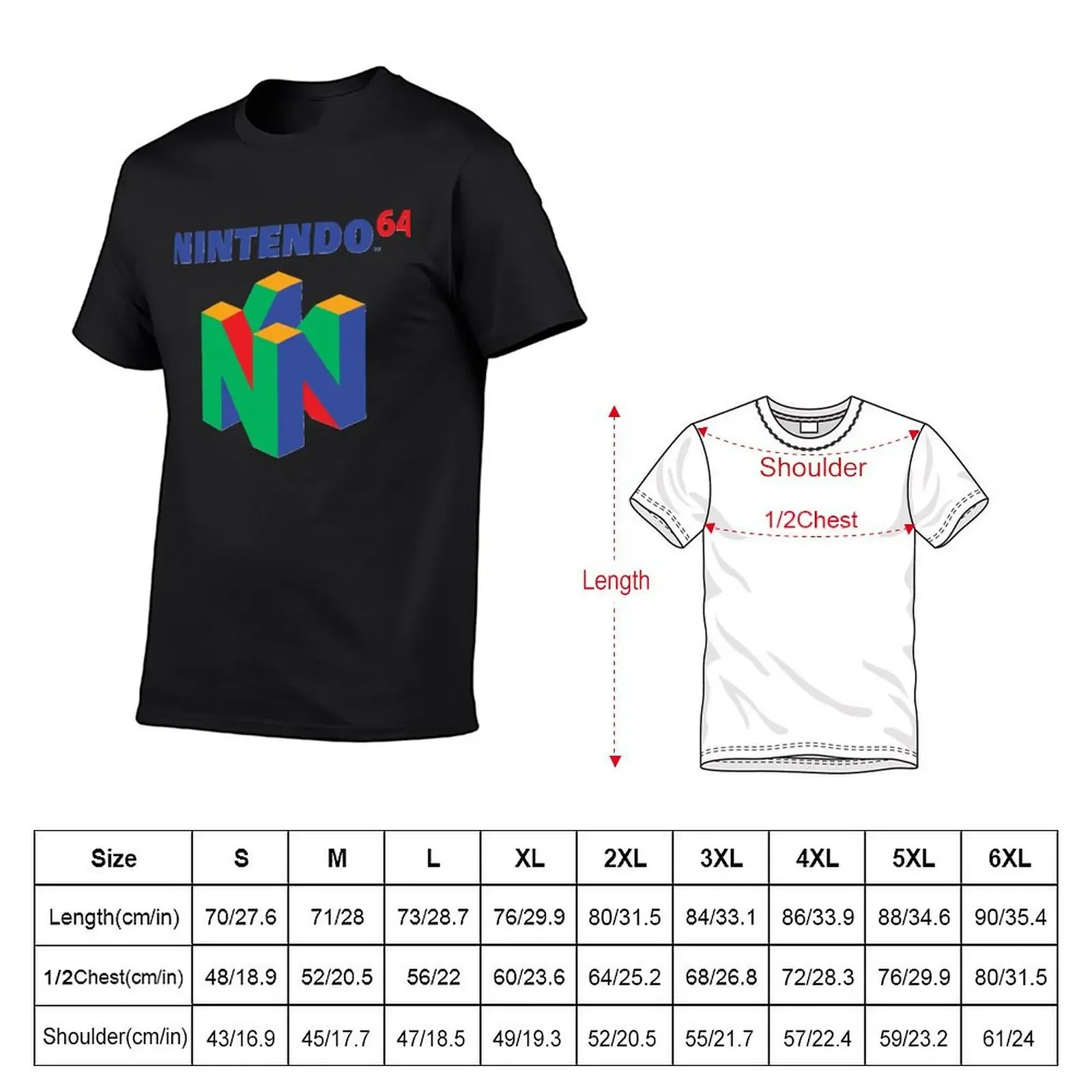 Nintendos 64 เสื้อยืดความงามเส - Retro Gaming T Shirt บทวิจารณ์และราคา