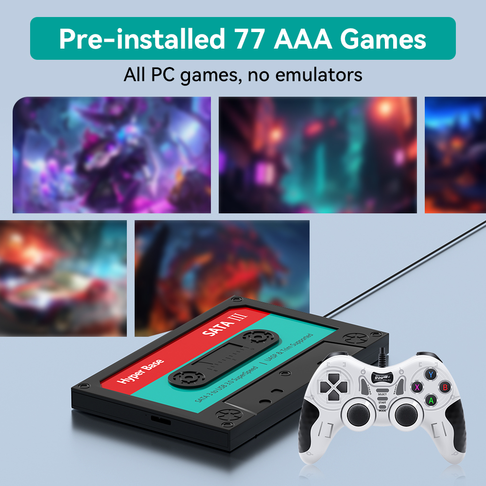 ฮาร์ดไดรฟ์เกม 2TB พร้อมเกม PC  - Retro Gaming N64 บทวิจารณ์และราคา